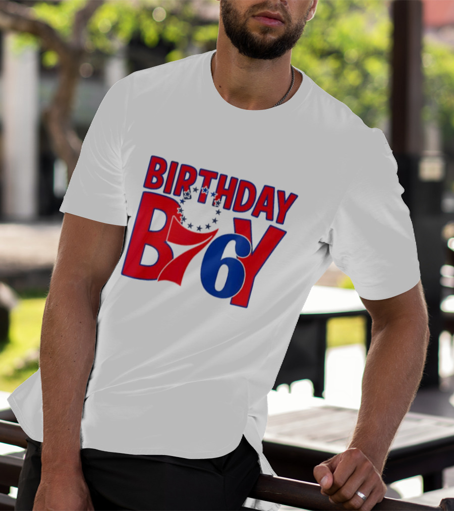 Philadelphia 76ers NBA Birthday Boy B76Y T-Shirt