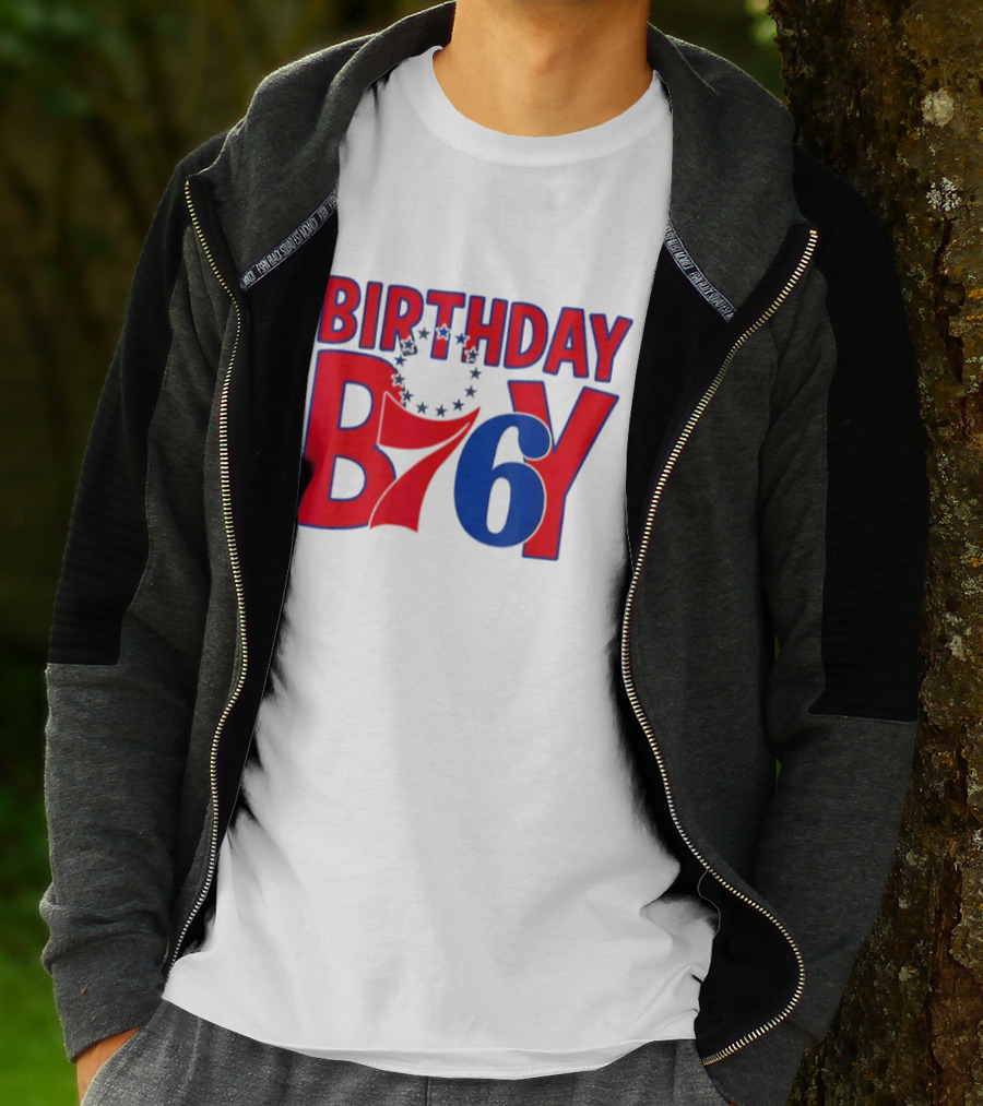 Philadelphia 76ers NBA Birthday Boy B76Y T-Shirt