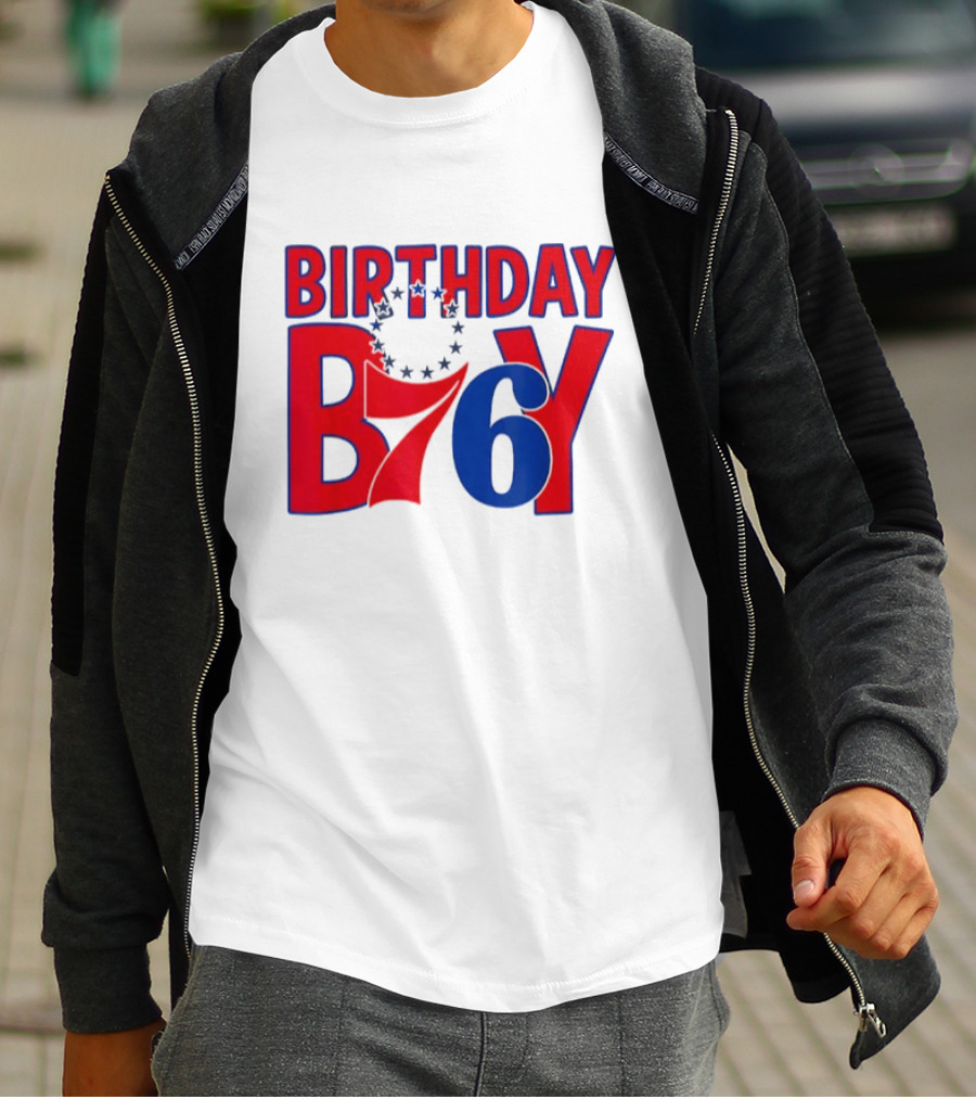 Philadelphia 76ers NBA Birthday Boy B76Y T-Shirt