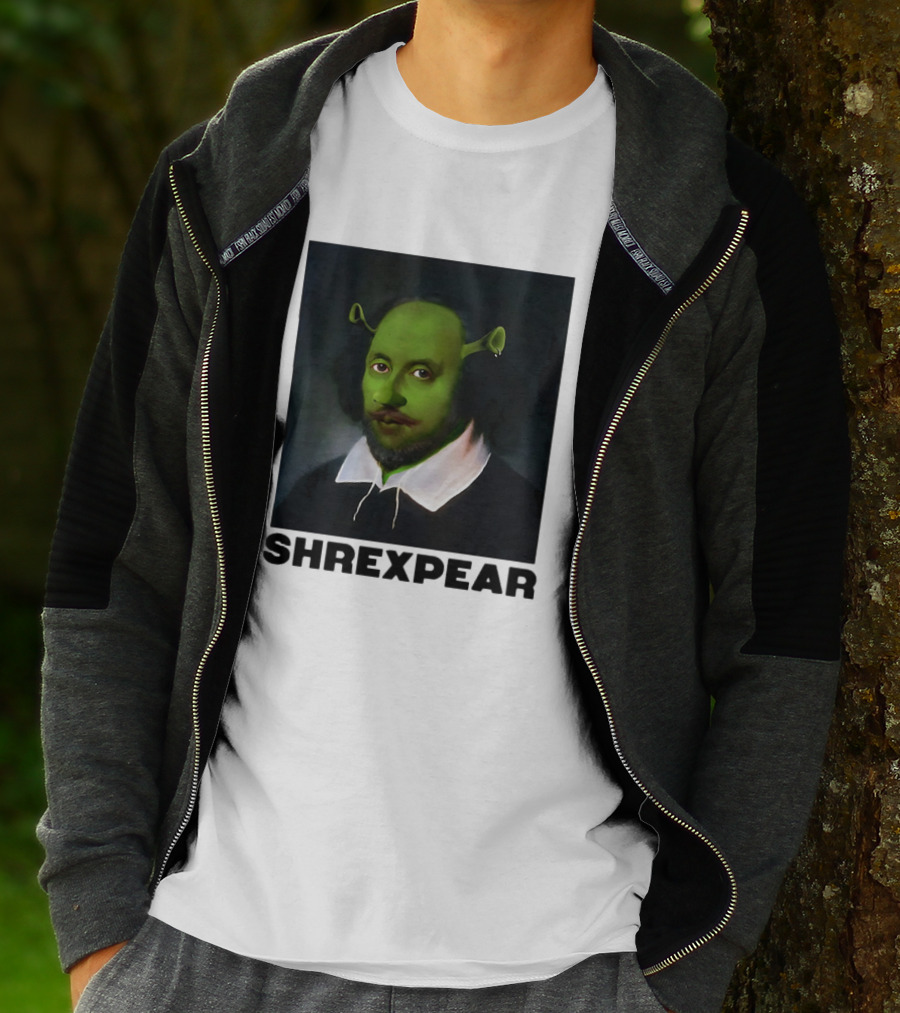 Shrek Shakespeare Shrexpear Parody Fusion T-Shirt