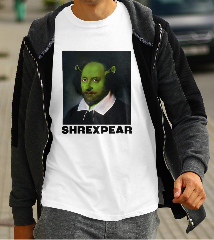 Shrek Shakespeare Shrexpear Parody Fusion T-Shirt