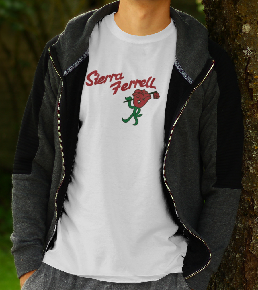 Sierra Ferrell Ramblin’ Rose Walking Flower Illustration T-Shirt