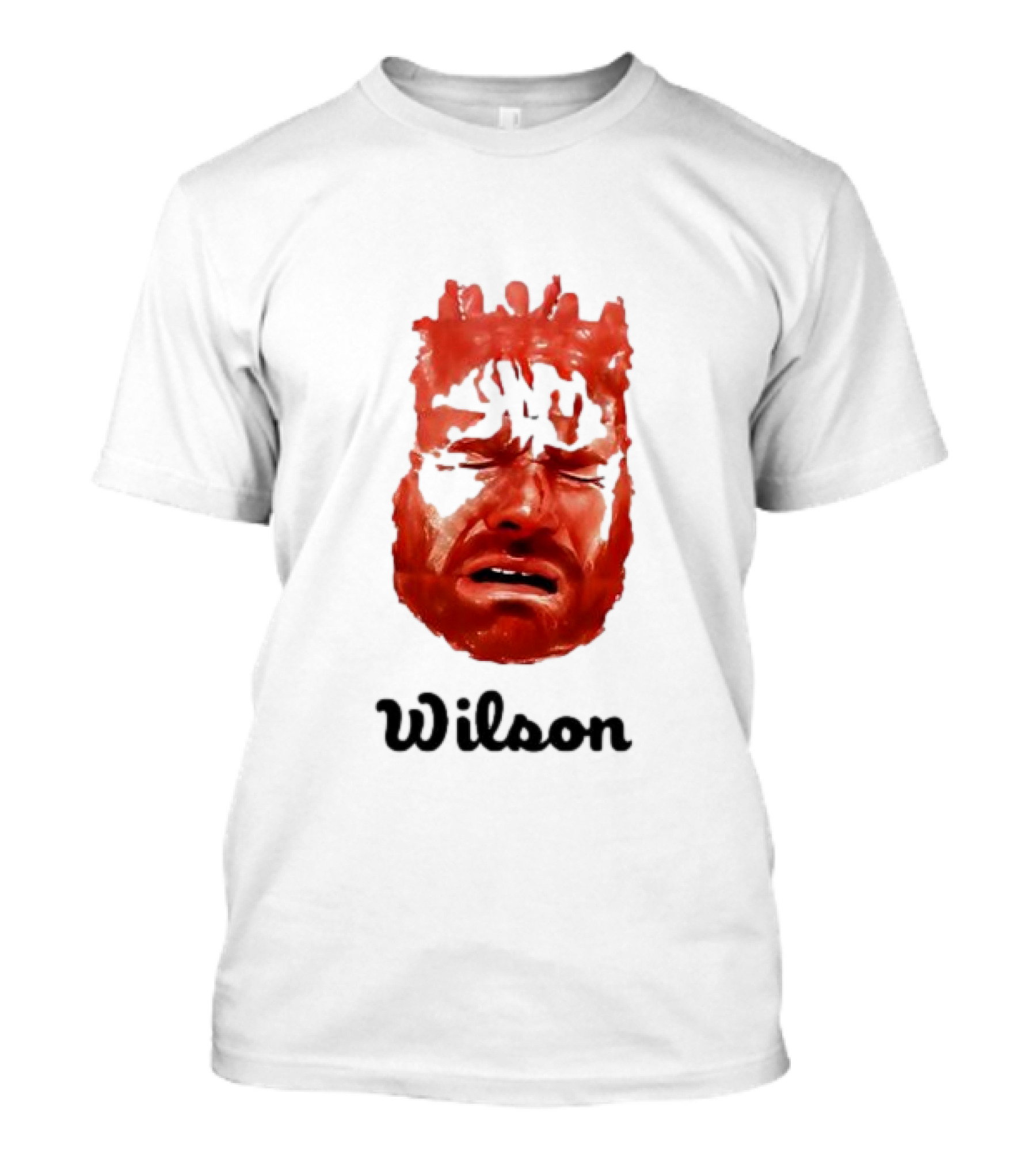 Wilson Tom Wilson Fake Crying Meme Red Face 2025 T-Shirt