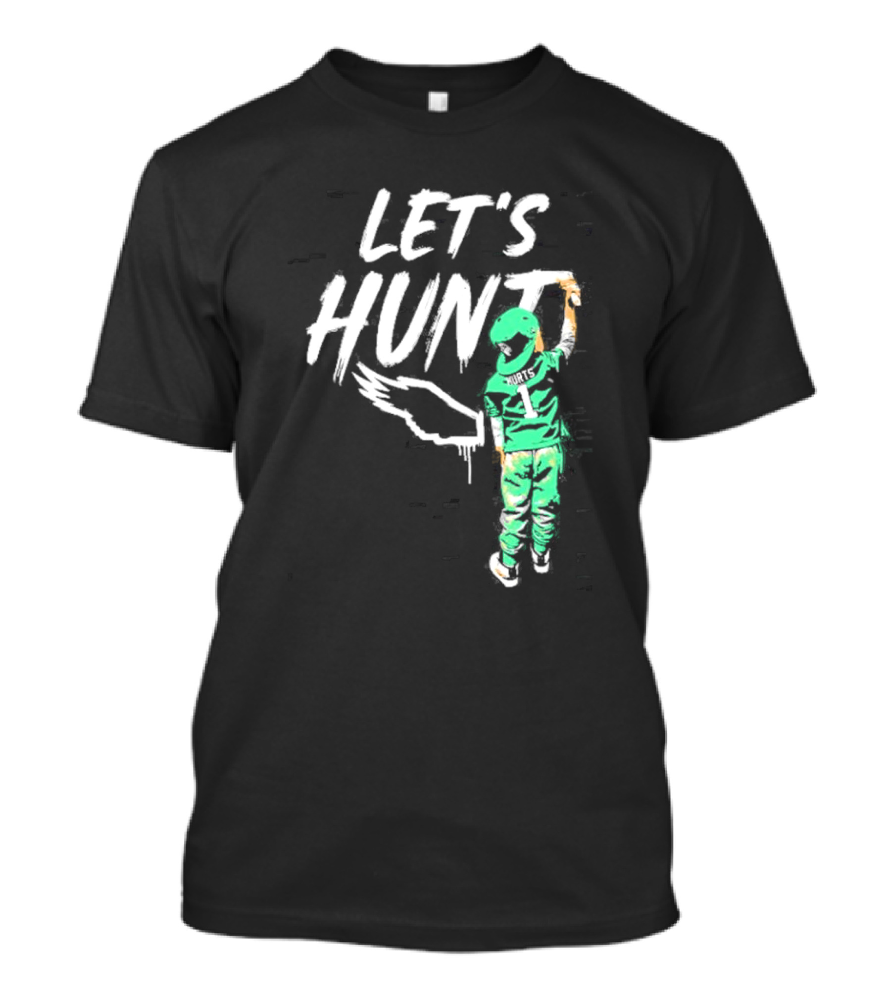 Jalen Hurts Let’s Hunt Birds Philadelphia Eagles T-Shirt