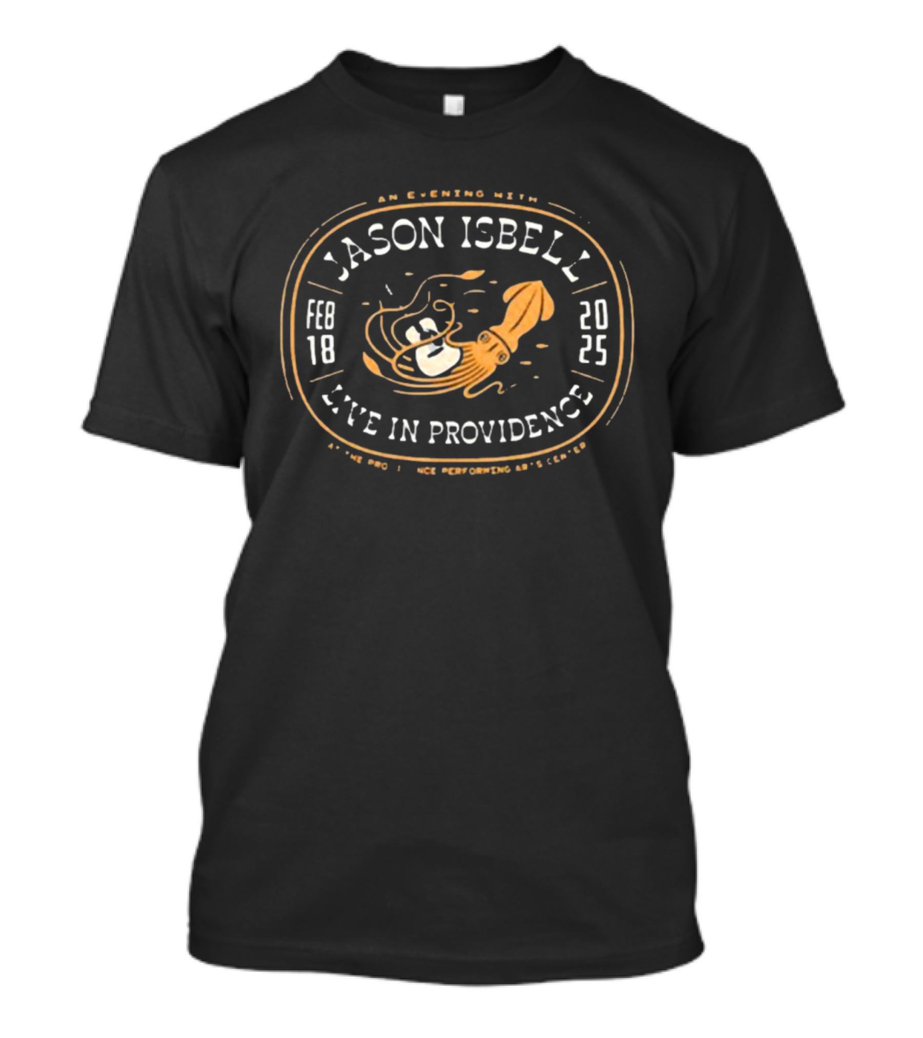 Jason Isbell February 18 2025 Live In Providence With Octopus Sensation T-Shirt