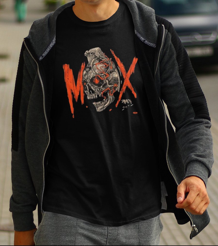 MOX Skull Artwork Paradigm Shift Jon Moxley T-Shirt