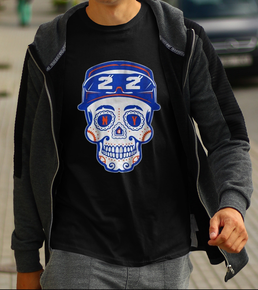 Juan Soto Sugar Skull NY 22 Baseball Cap T-Shirt