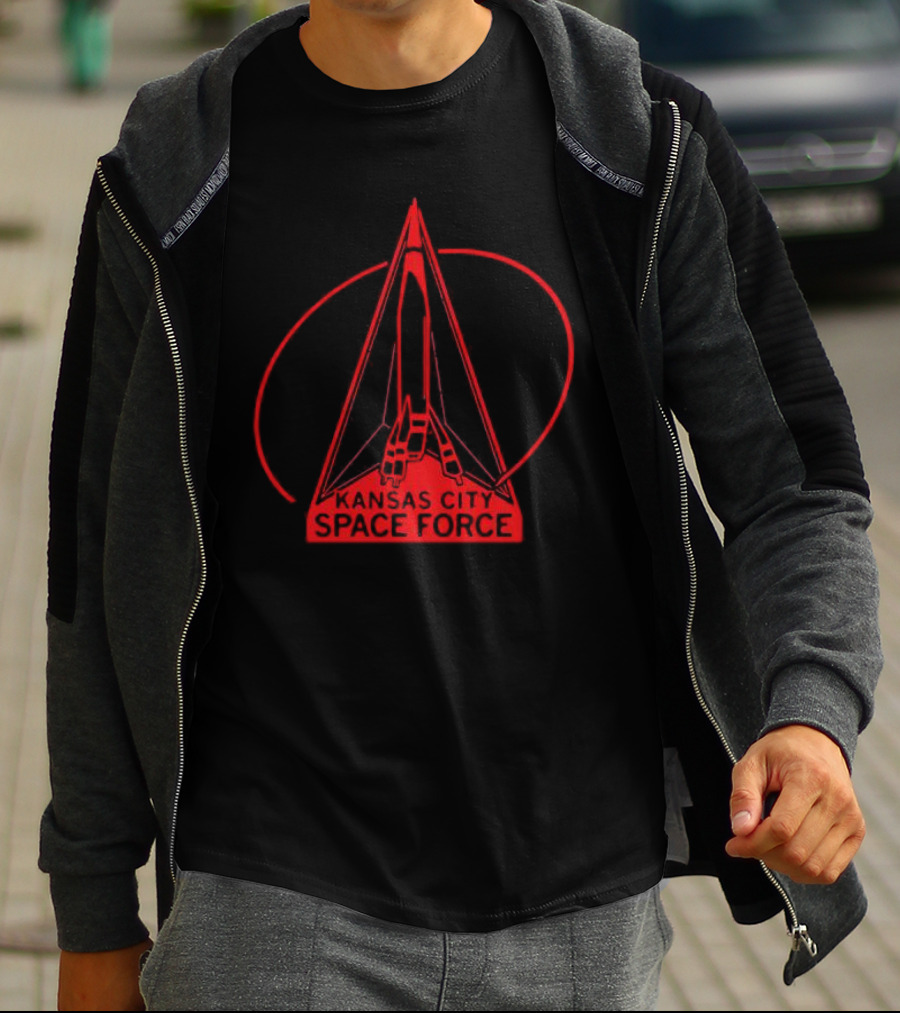 Kansas City Space Force Rocket Emblem T-Shirt
