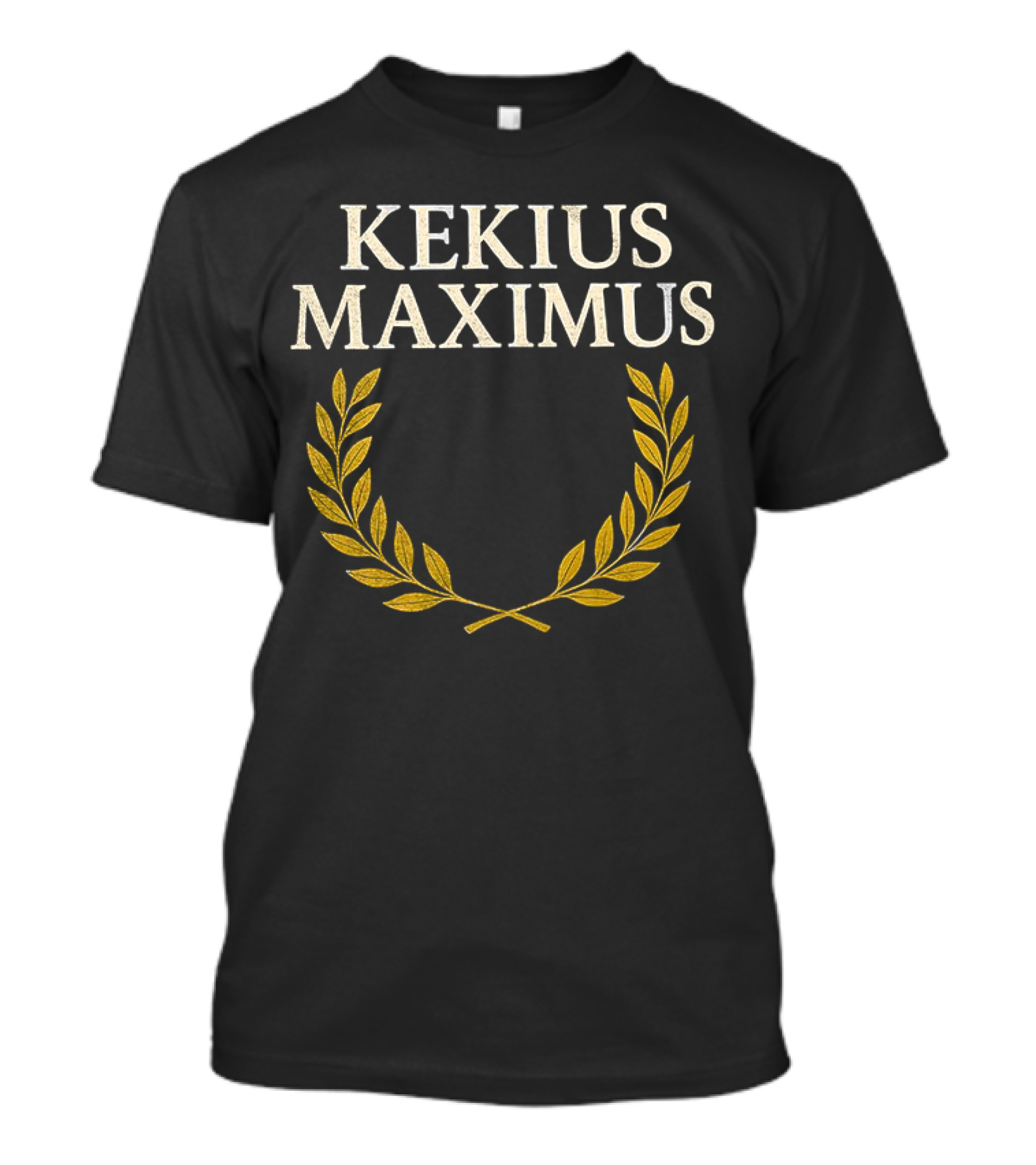 Kekius Maximus Laurel Wreath Emblem T-Shirt