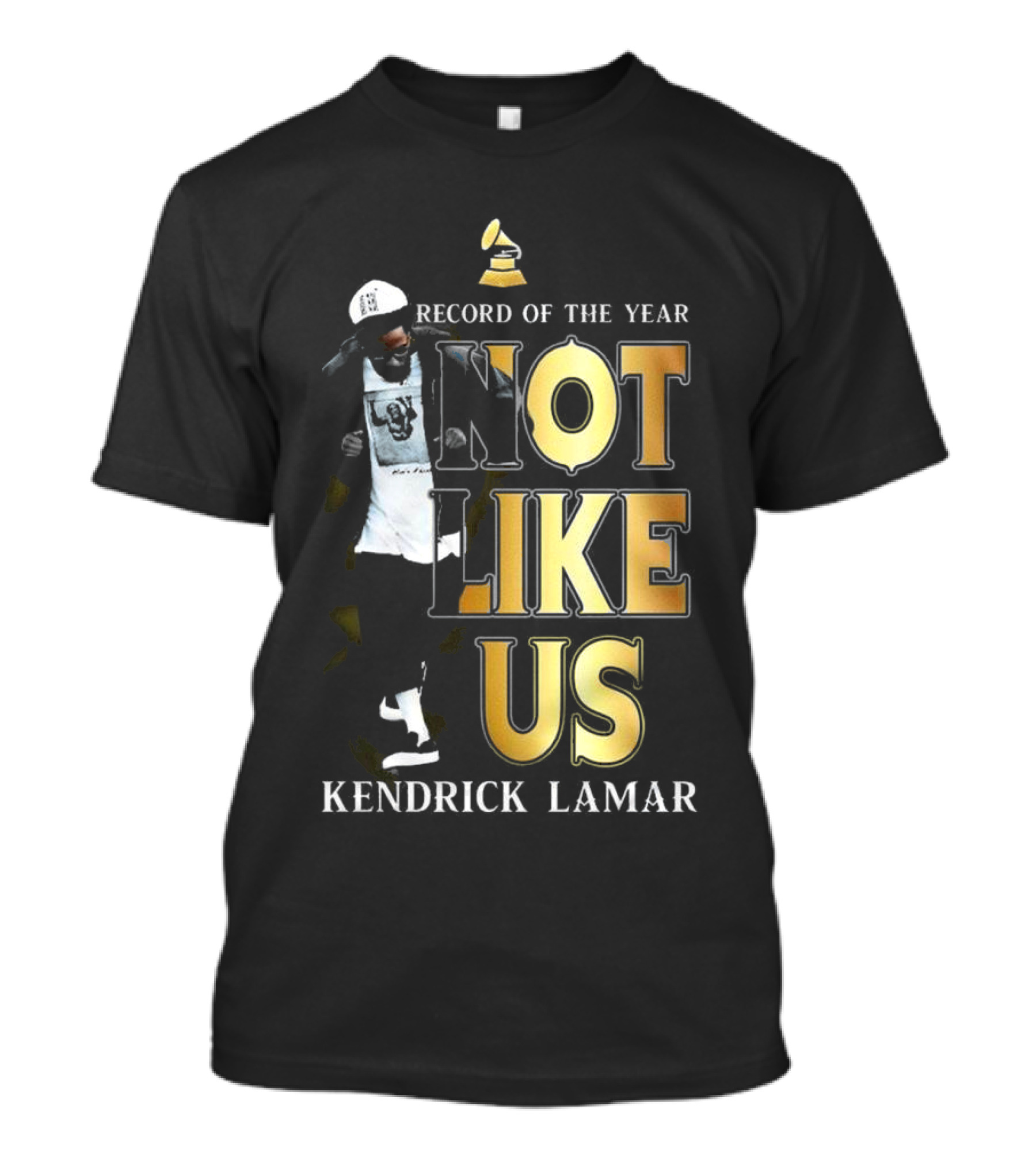 Kendrick Lamar Not Like Us Record Of The Year Grammy T-Shirt