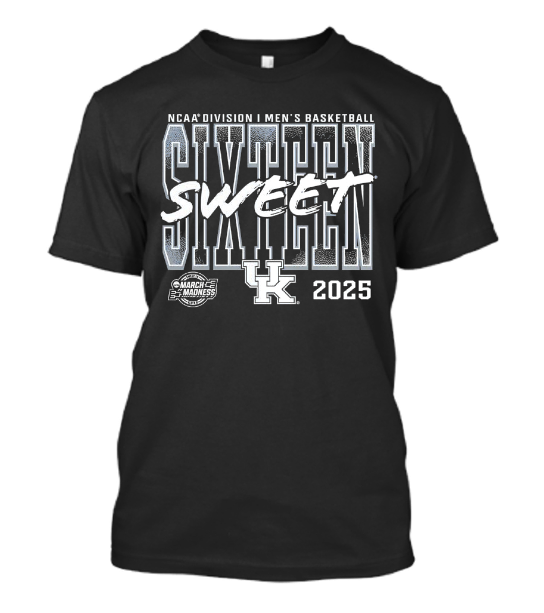 NCAA Division I Men's Basketball Sweet Sixteen Kentucky 2025 March Madness T-Shirt