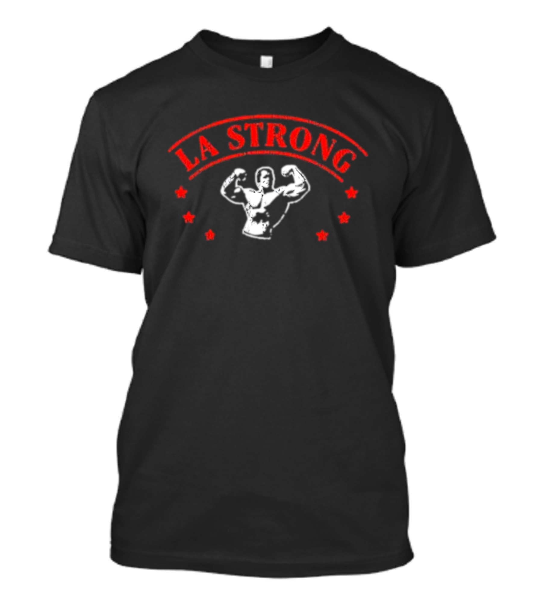 LA Strong 2025 Bodybuilder And Stars T-Shirt