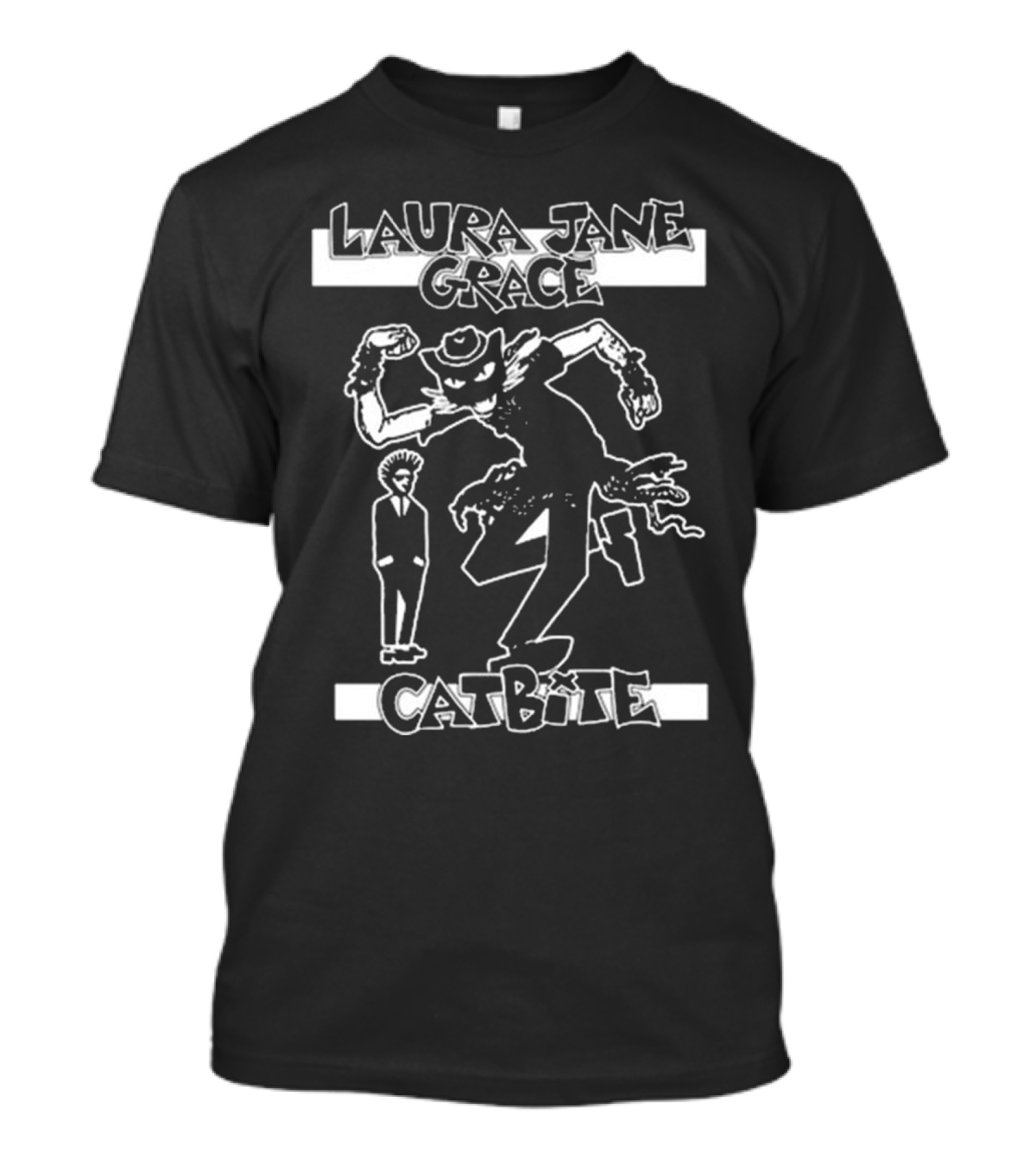Laura Jane Grace Catbite Ska Punk Collaboration T-Shirt