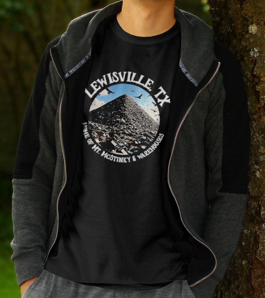Lewisville TX Home Of Mt. Jacothney And Warehouses T-Shirt