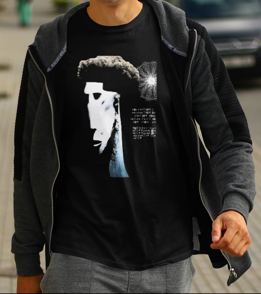 Locked In Ninja Haircut Low Taper Fade X Locked In Alien Remix Text Elements T-Shirt