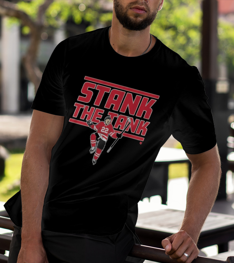 Stank The Tank Logan Stankoven Hockey 22 T-Shirt