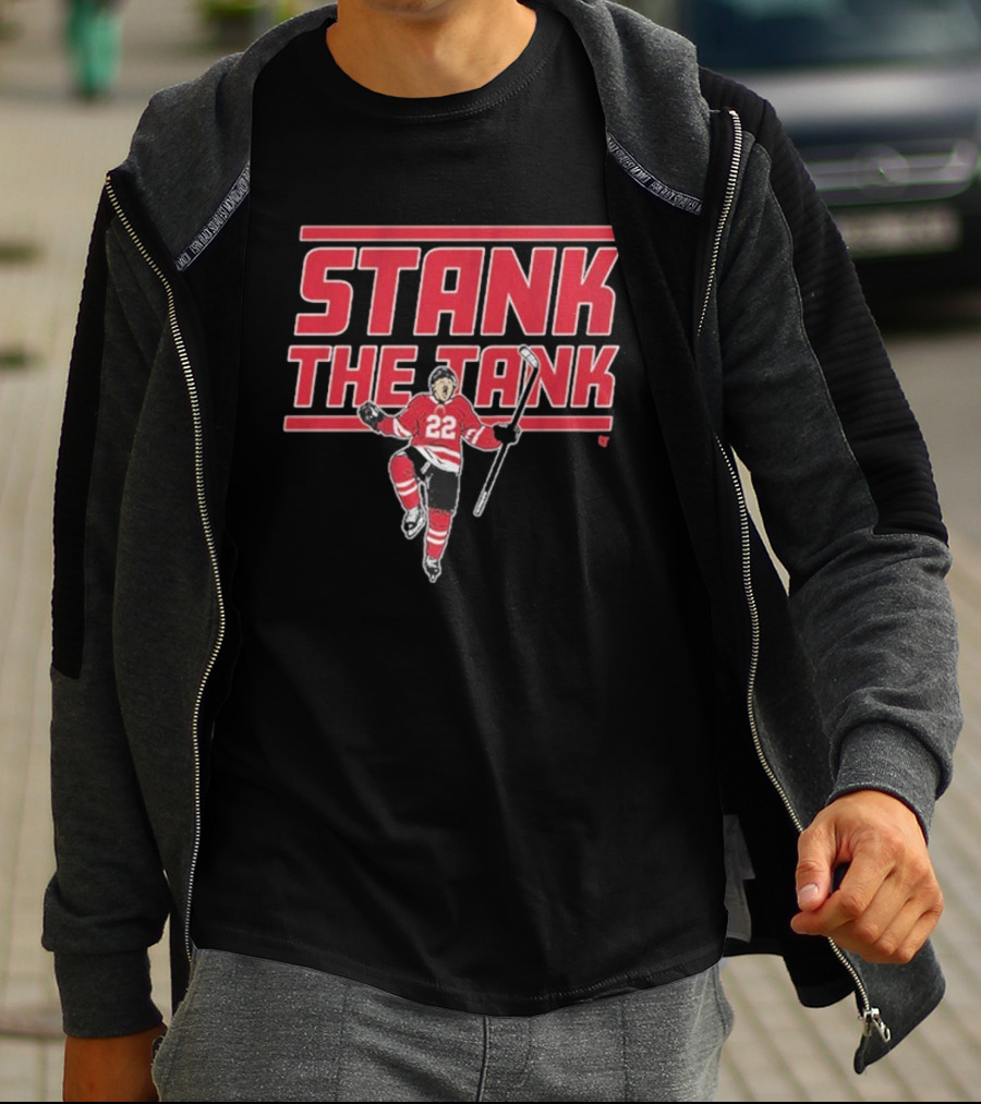Stank The Tank Logan Stankoven Hockey 22 T-Shirt