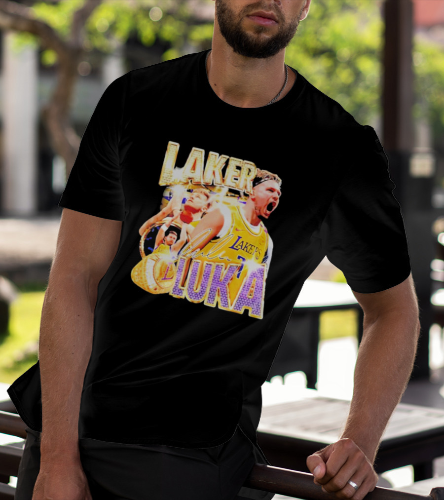 Laker Luka Doncic Lakers Basketball Vintage Style T-Shirt