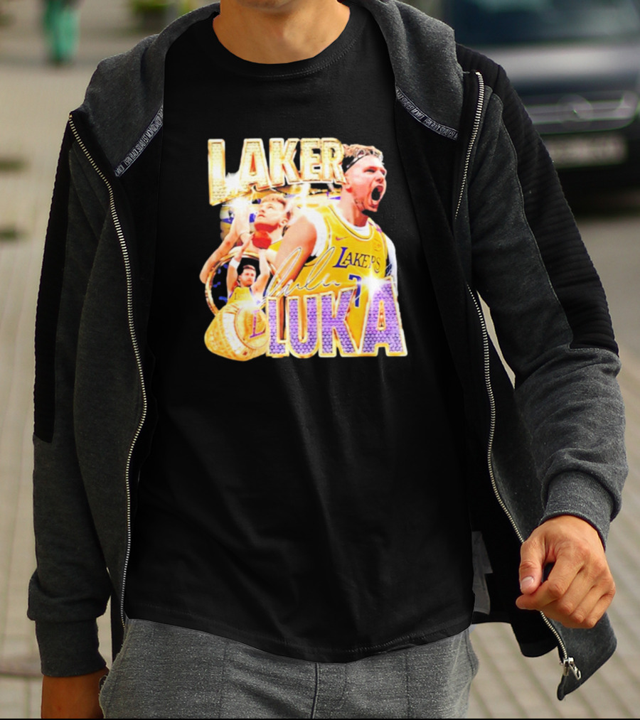 Laker Luka Doncic Lakers Basketball Vintage Style T-Shirt