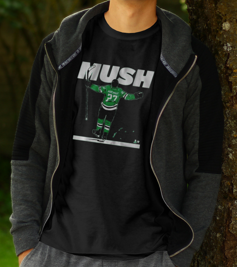 Mason Marchment Hockey Celebration Mush Number 27 T-Shirt
