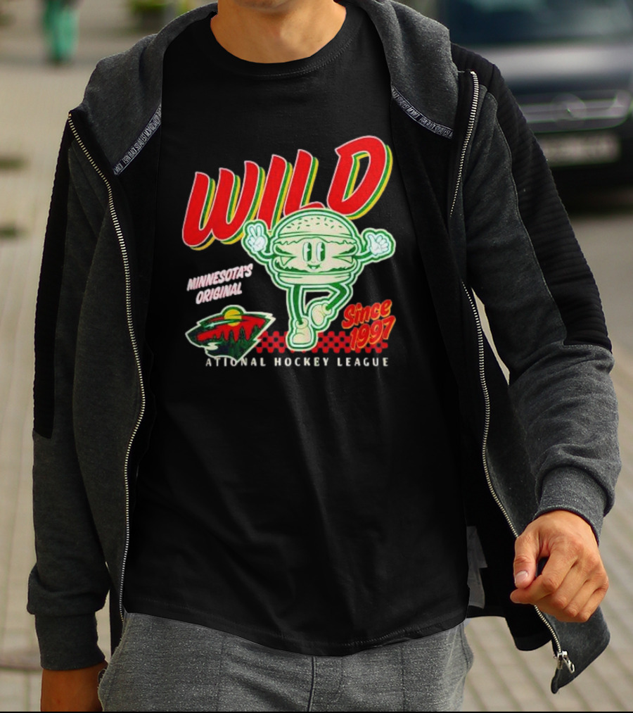 Minnesota Wild Original Mascot Since 1997 National Hockey League T-Shirt