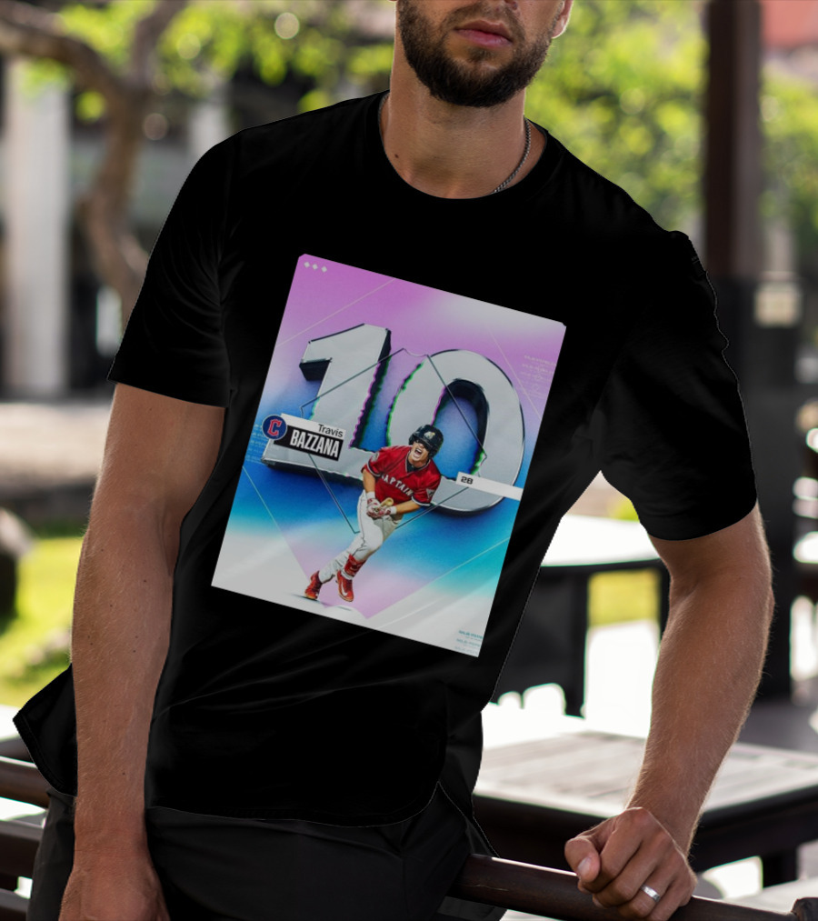MLB Travis Bazzana Cleveland Guardians Top 10 Prospects T-Shirt