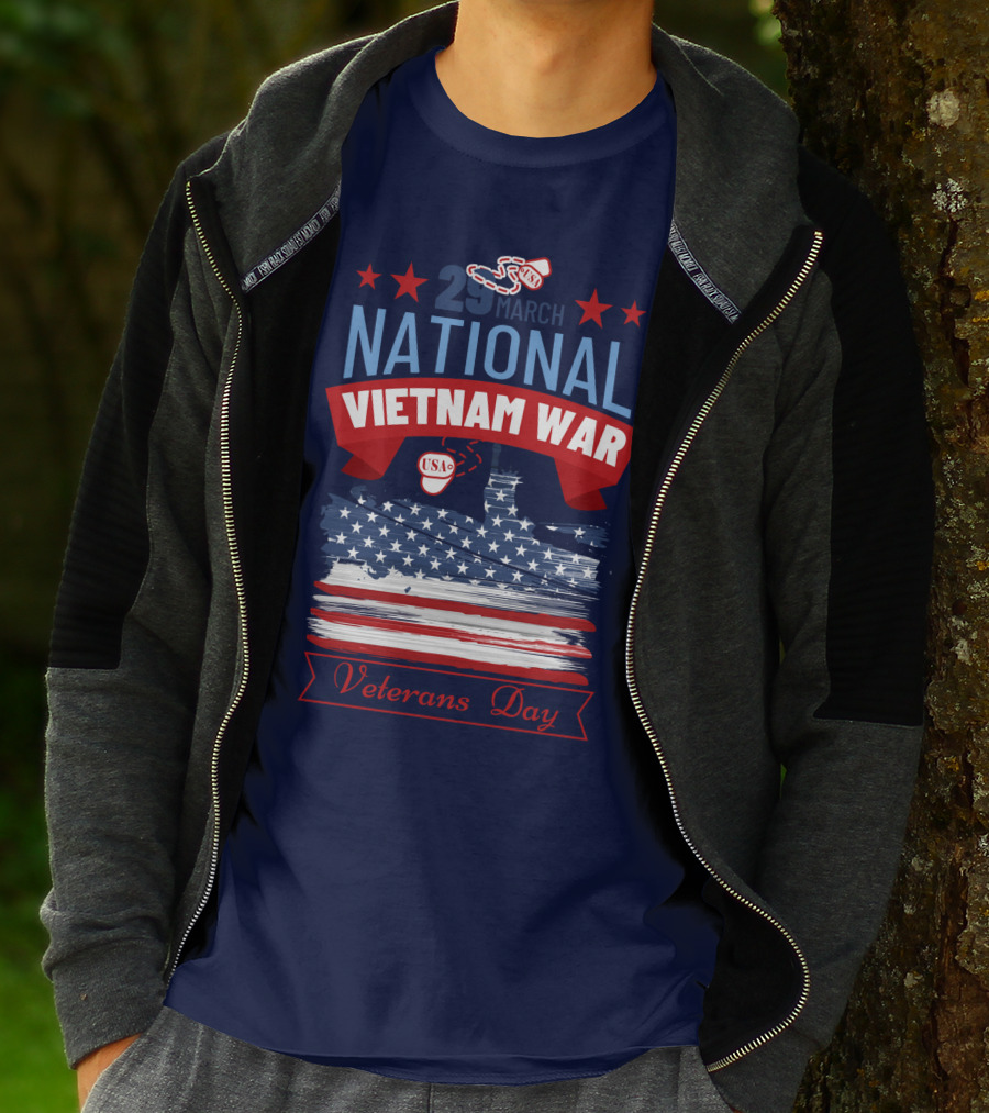 29 March National Vietnam War Veterans Day USA T-Shirt