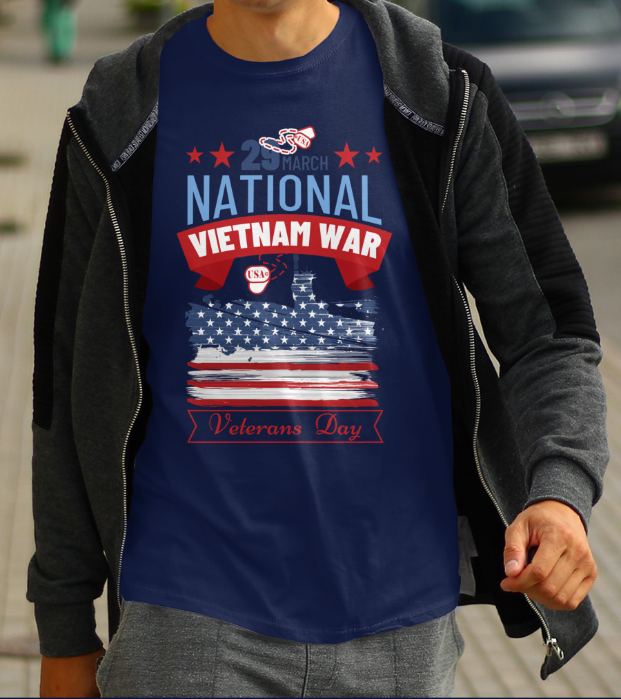 29 March National Vietnam War Veterans Day USA T-Shirt
