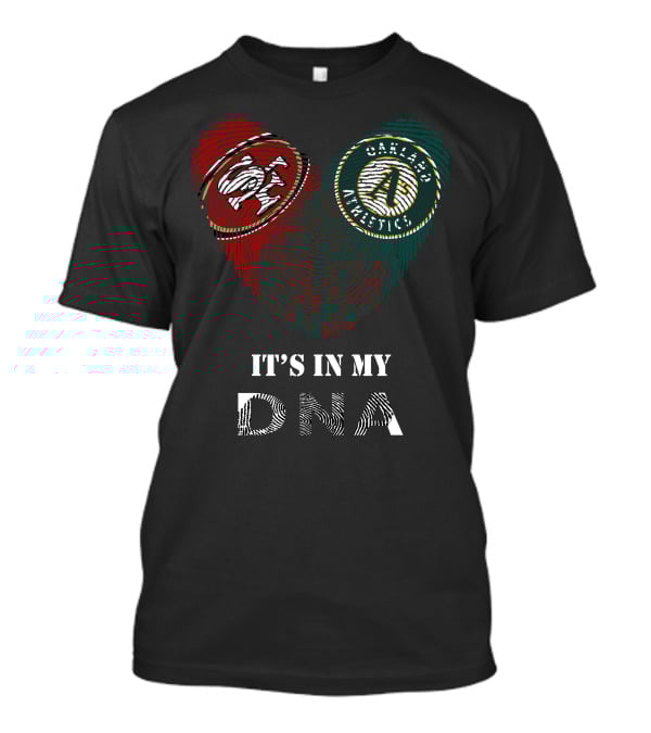 49Ers Athletics DNA Heartprint Fingerprint T-Shirt