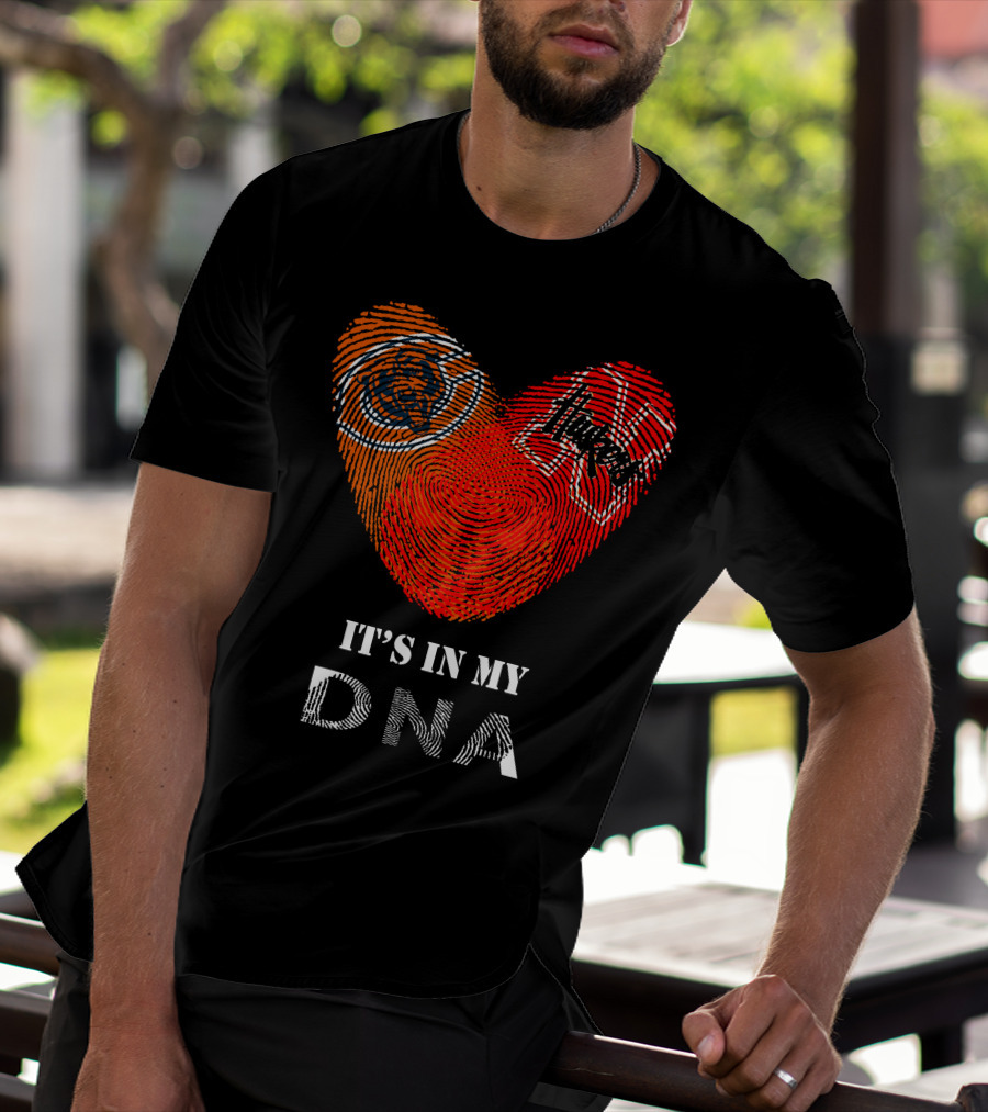 Bears Huskers It's In My Dna T-Shirt