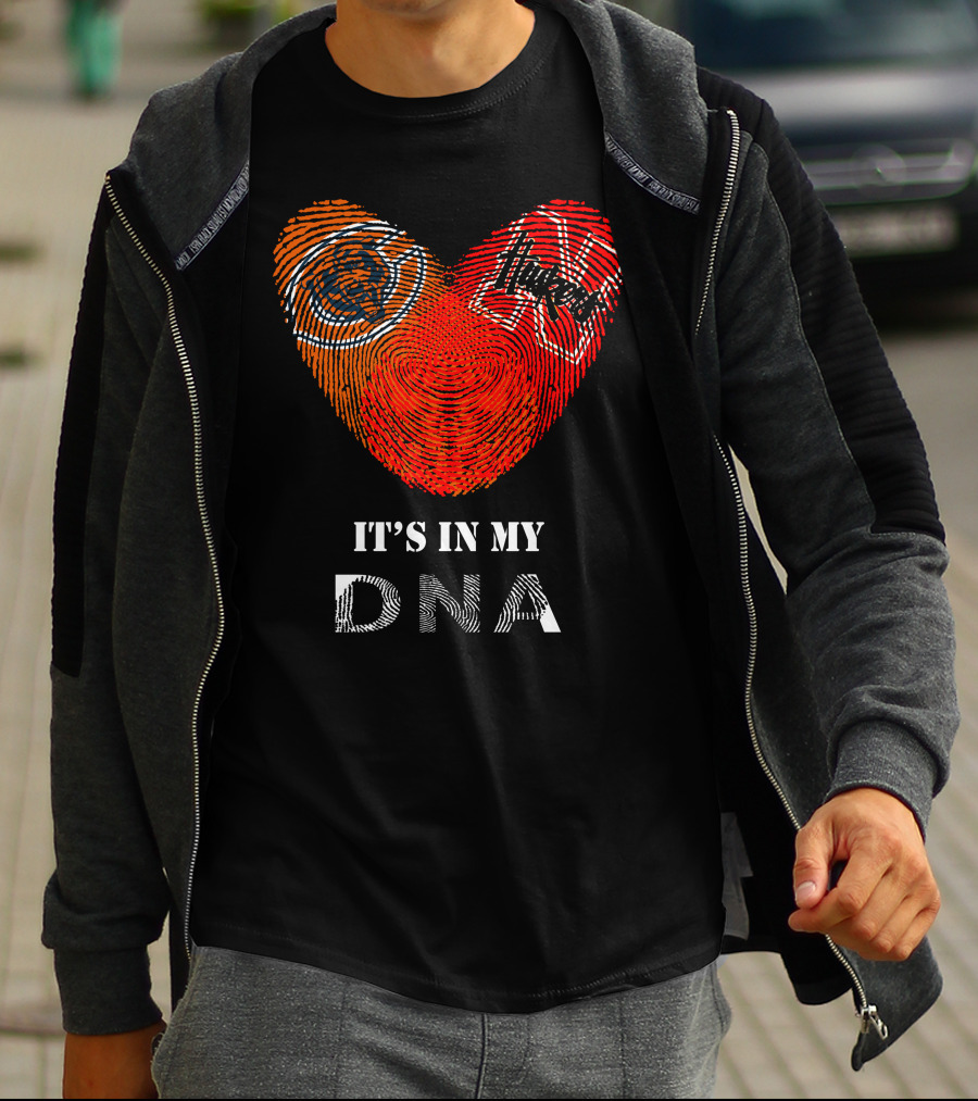 Bears Huskers It's In My Dna T-Shirt