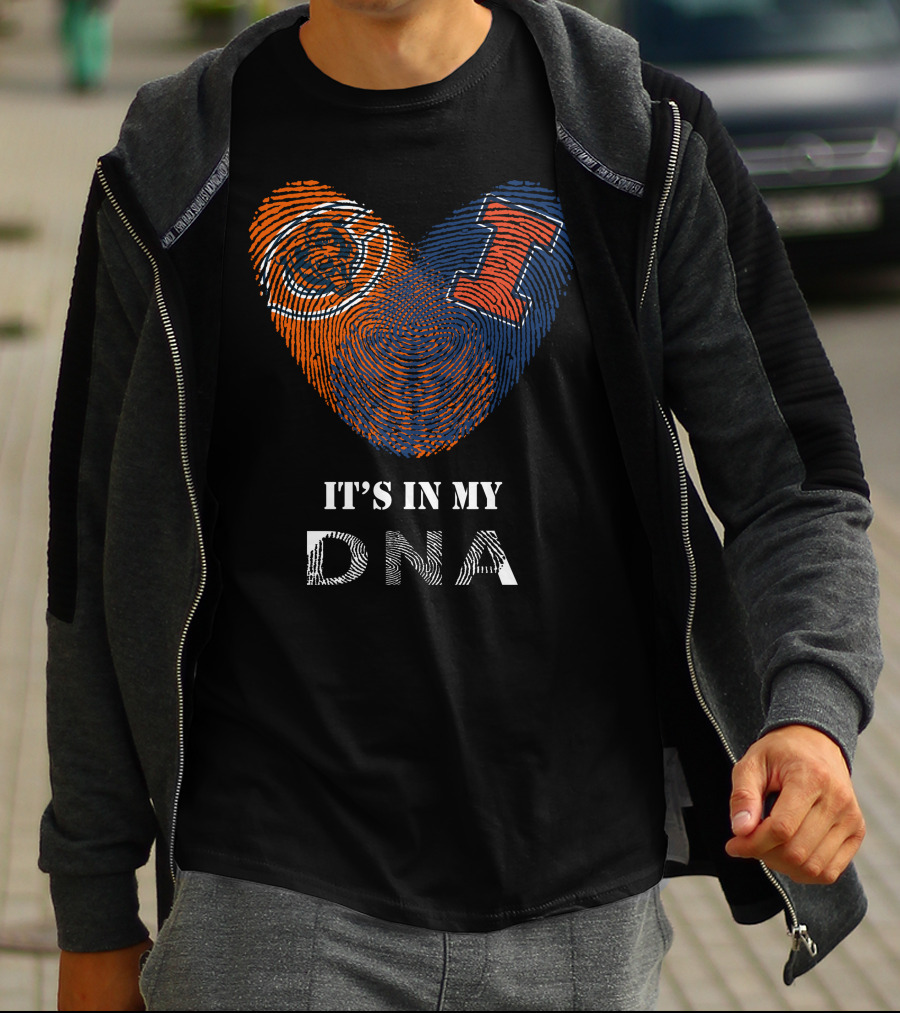 Chicago Bears Illinois It's In My DNA T-Shirt