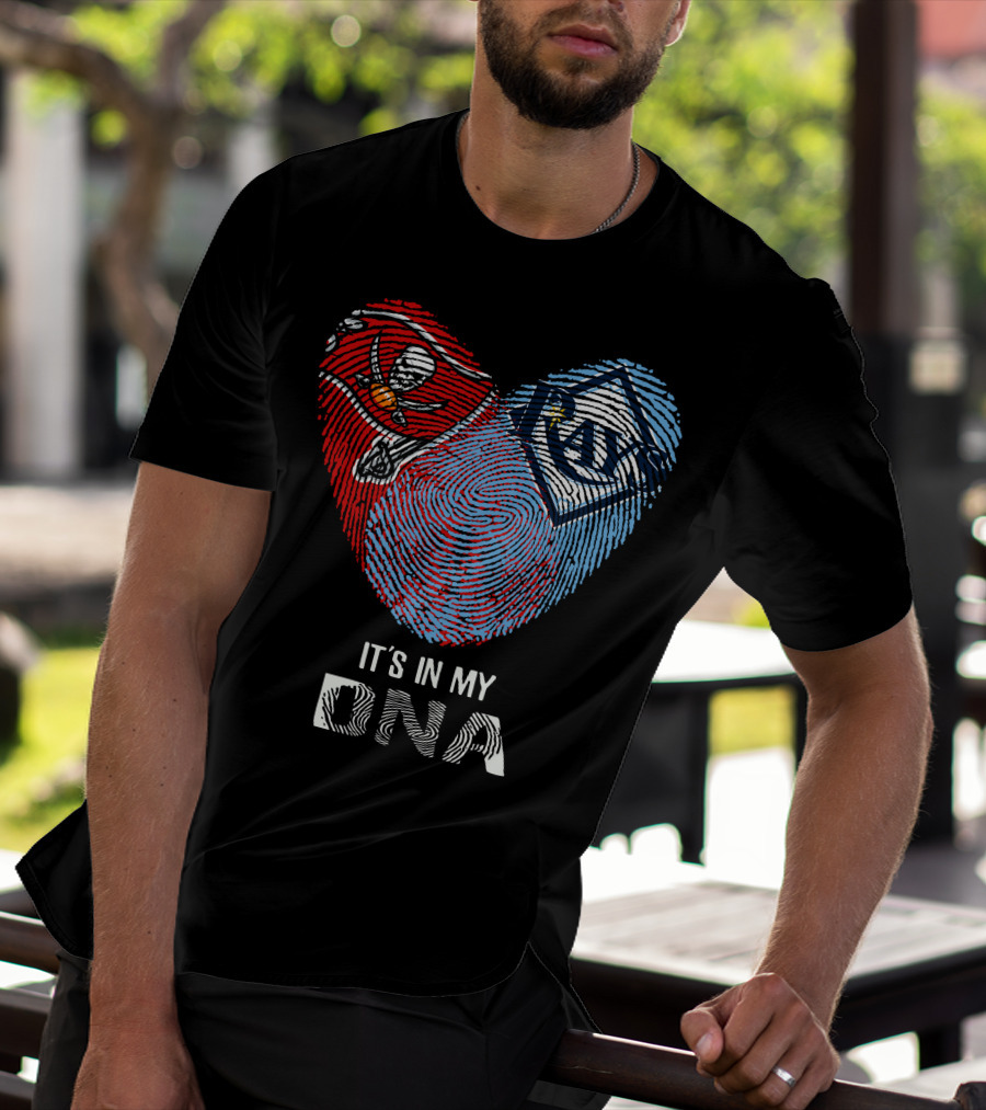 Buccaneers Rays Heart It’s In My Dna T-Shirt