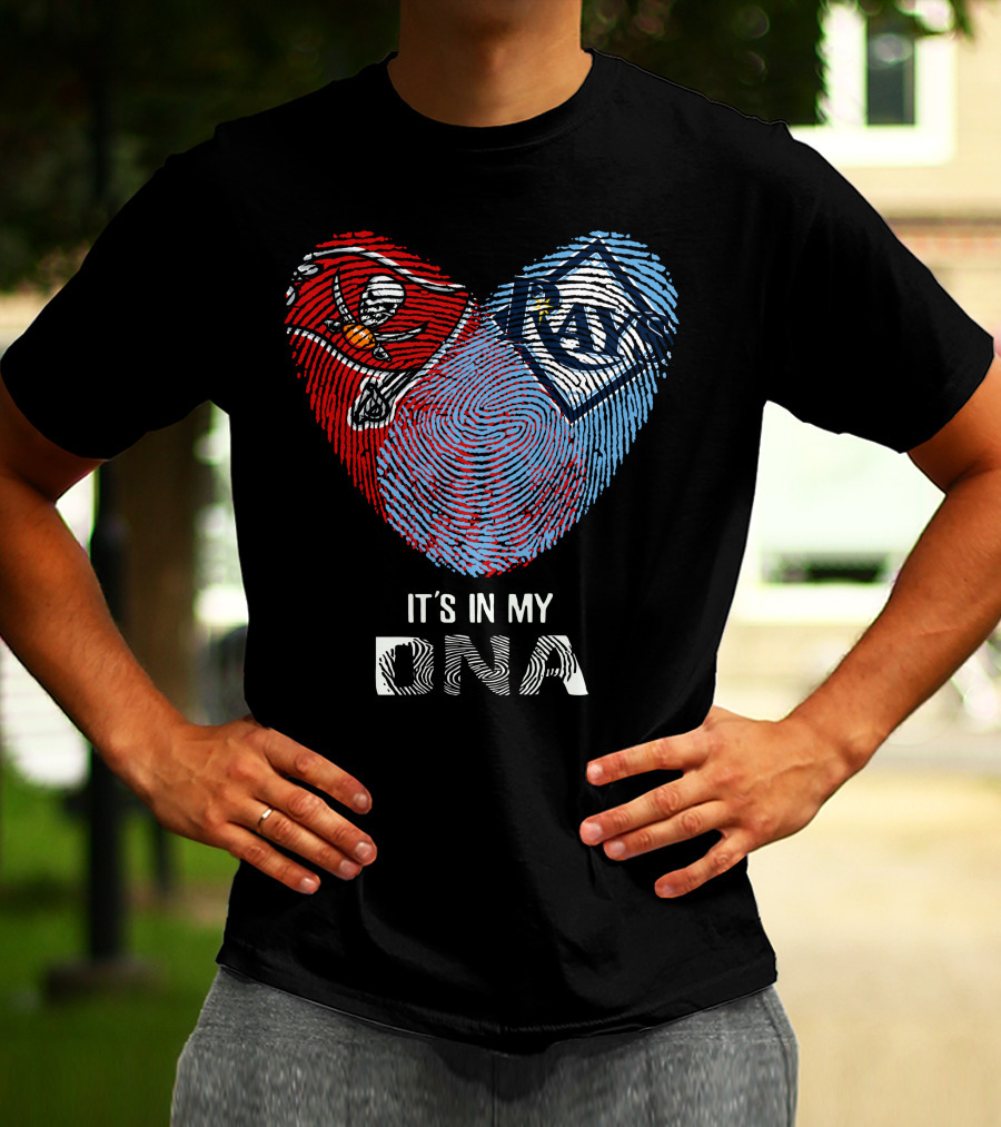 Buccaneers Rays Heart It’s In My Dna T-Shirt
