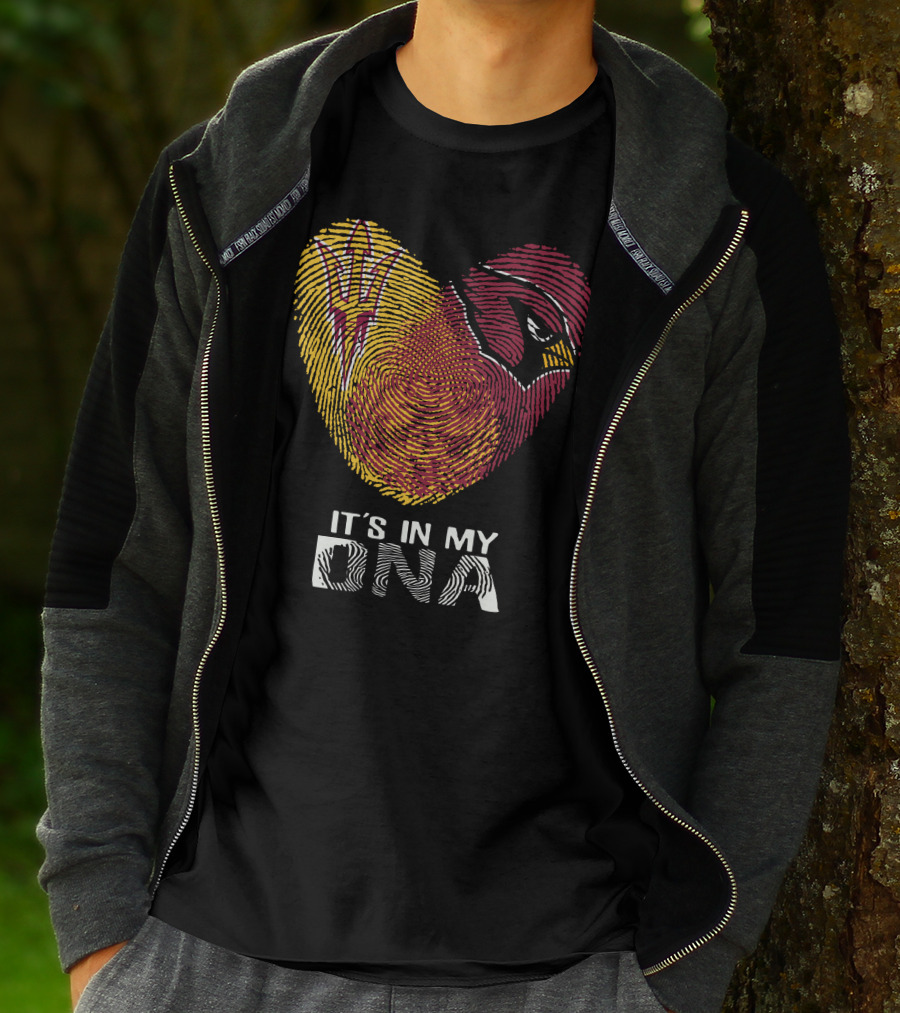 Cardinals Arizona State Sun Devils It's In My DNA T-Shirt
