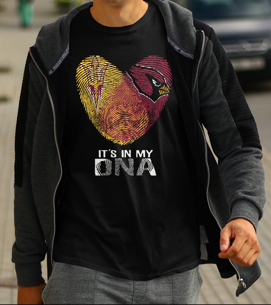 Cardinals Arizona State Sun Devils It's In My DNA T-Shirt