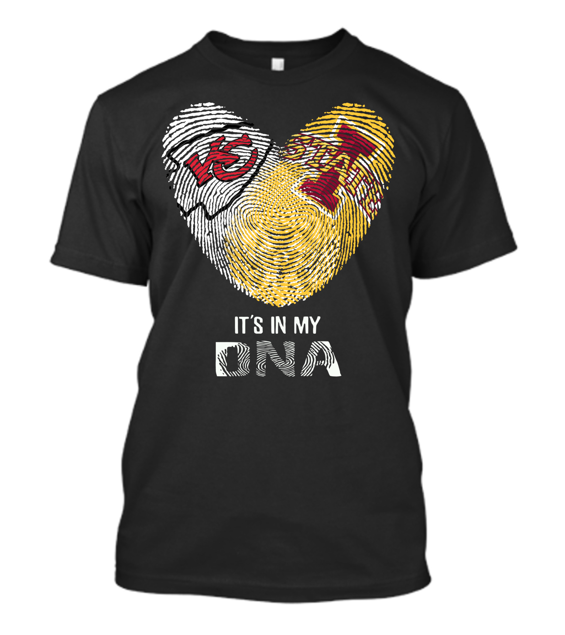 Kansas City Chiefs Iowa State It's In My DNA T-Shirt