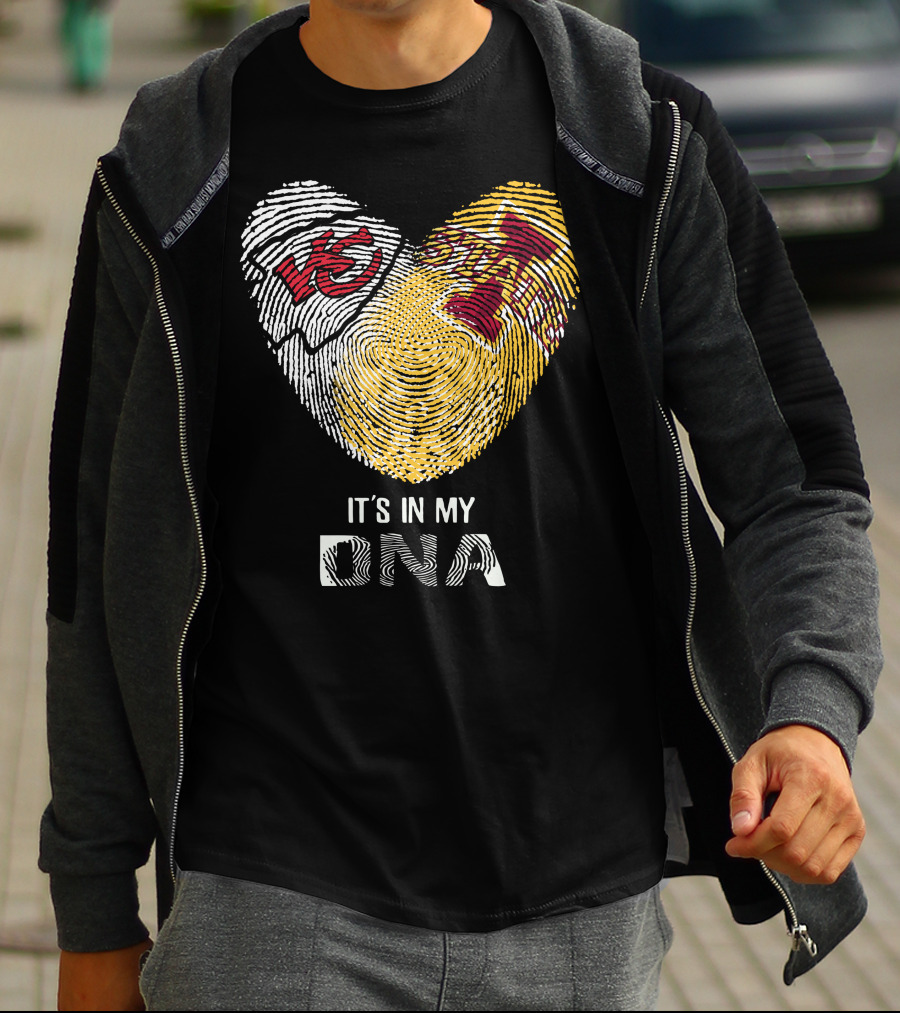 Kansas City Chiefs Iowa State It's In My DNA T-Shirt