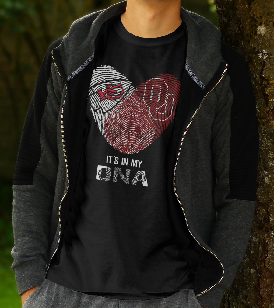 Chiefs Oklahoma Sooners It's In My DNA T-Shirt