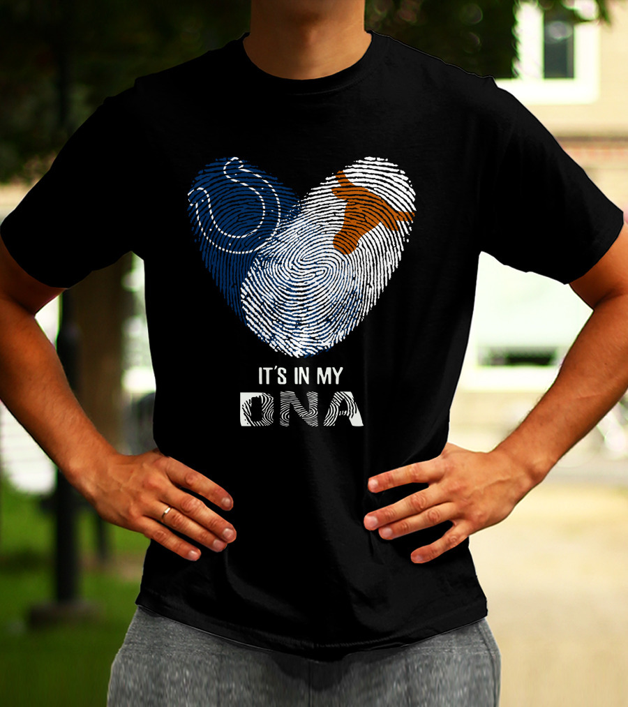 Colts Longhorns It's In My DNA T-Shirt