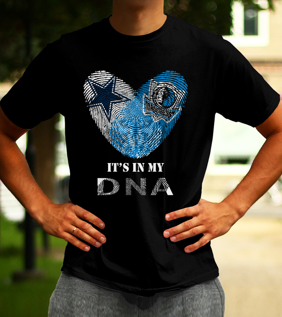Cowboys Mavericks It's In My Dna T-Shirt