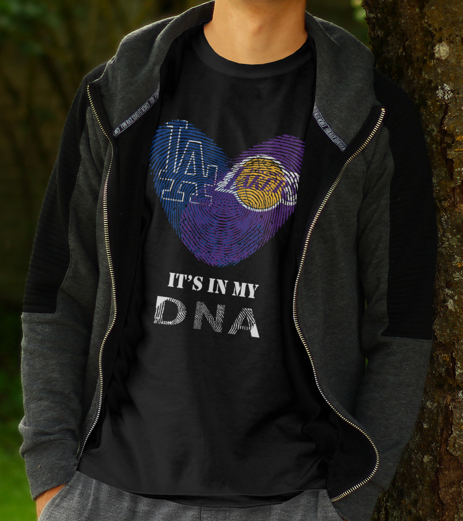 It's In My DNA Dodgers Lakers T-Shirt