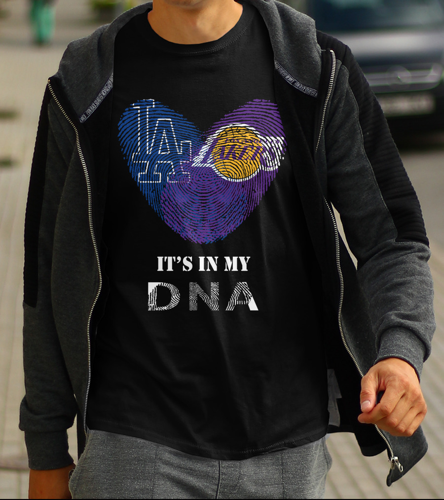 It's In My DNA Dodgers Lakers T-Shirt