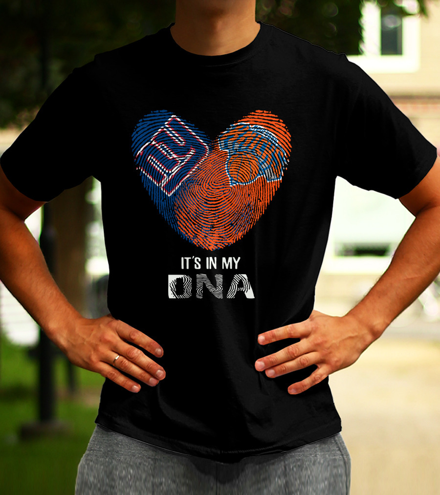 New York Giants And Knicks It's In My DNA T-Shirt