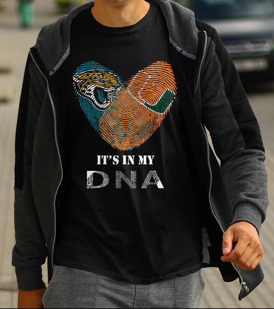 Jaguars Hurricanes It's In My DNA T-Shirt