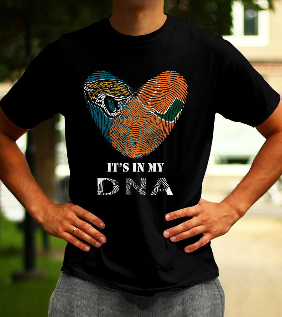 Jaguars Hurricanes It's In My DNA T-Shirt