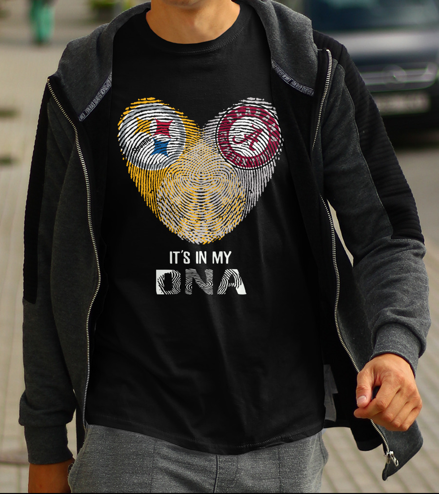 Steelers Roll Tide It's In My DNA T-Shirt