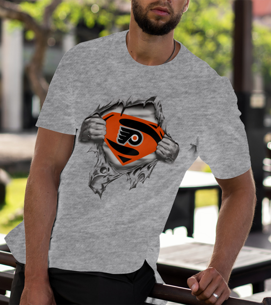 Philadelphia Flyers Superman T-Shirt