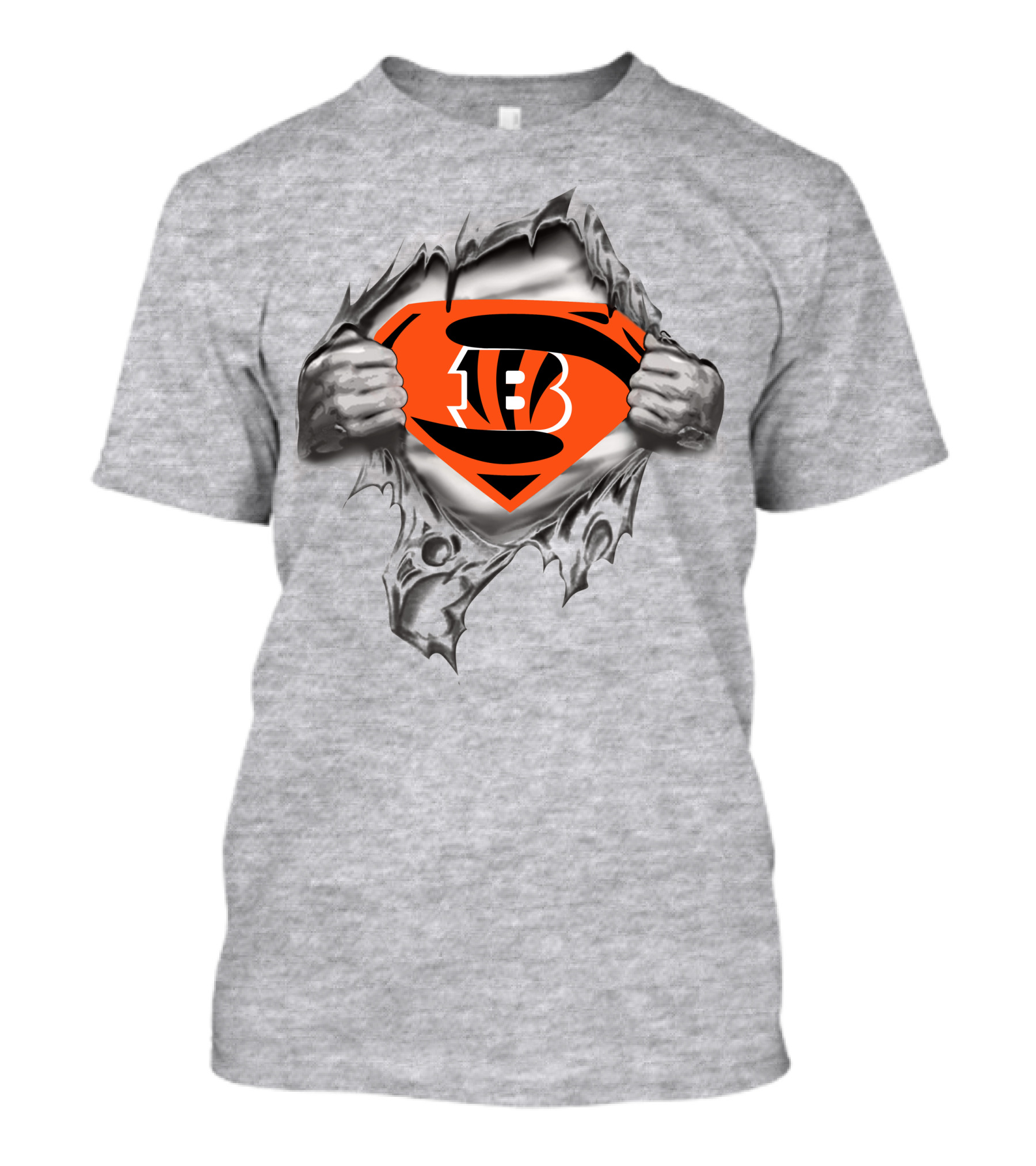 Bengals Superhero Logo Unveiling Strength And Power T-Shirt