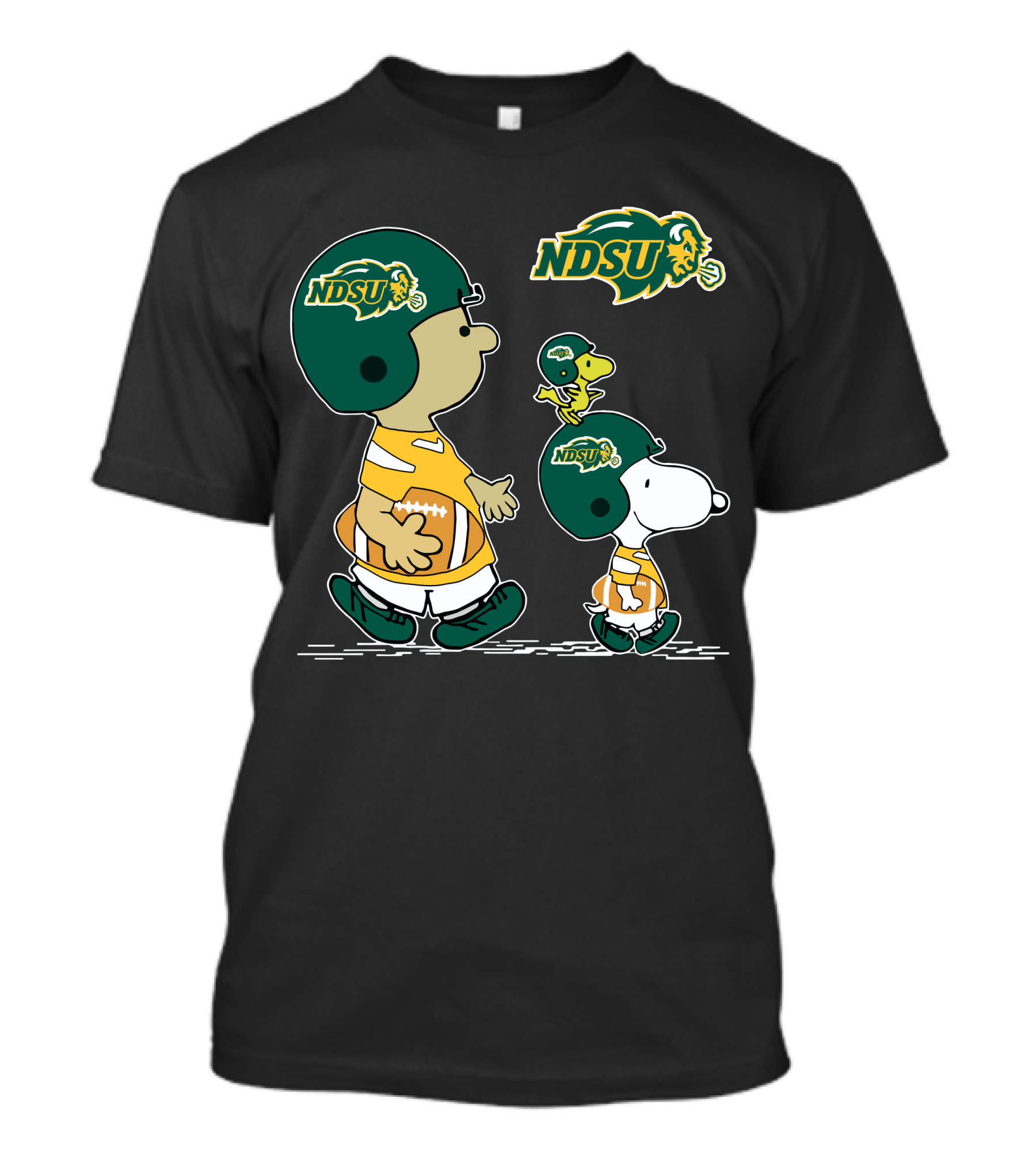 NDSU Peanut Characters Football Team Spirit T-Shirt